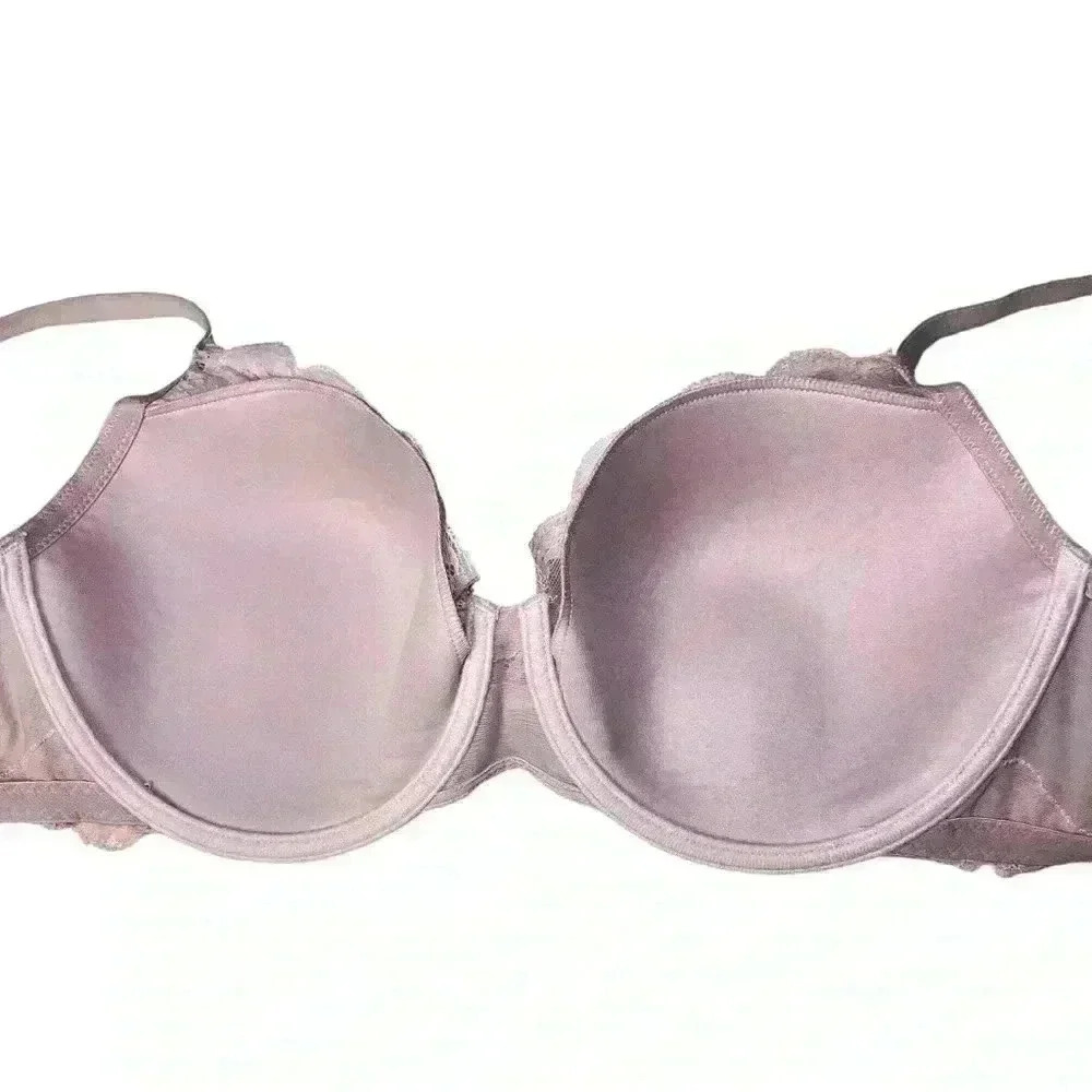 NATORI Elusive Full Fit Bra Pink Lace Underwire | Size 36DDD (Style #741199) - Picture 3 of 7